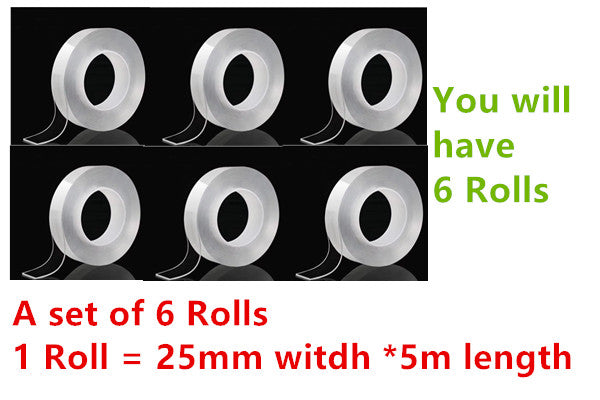 Wholesale Cheap Price Grid/Clear/Gray/White Double Sided Heavy Duty Adhesive Acrylic Tape Sticky  Nano Reusable Tape